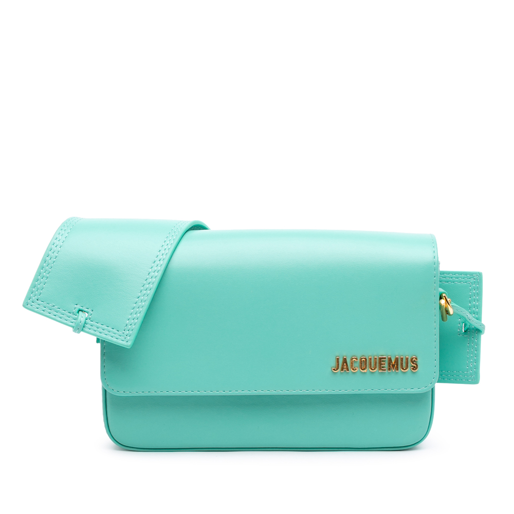 Pre-Loved Jacquemus Calfskin Le Carinu Shoulder Bag